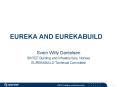 EUREKA AND EUREKABUILD PowerPoint PPT Presentation