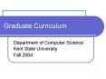 Graduate Curriculum PowerPoint PPT Presentation