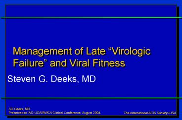 presentation player overlay