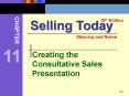 Creating the Consultative Sales Presentation PowerPoint PPT Presentation