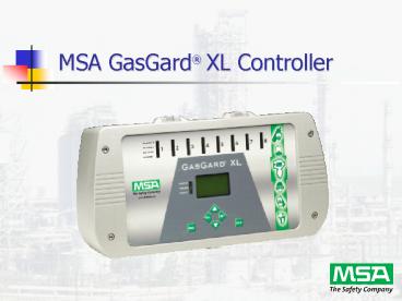 MSA GasGard XL Controller