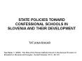 STATE POLICIES TOWARD CONFESSIONAL SCHOOLS IN SLOVENIA AND THEIR DEVELOPMENT PowerPoint PPT Presentation