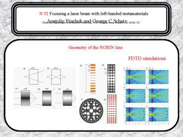 FDTD simulations