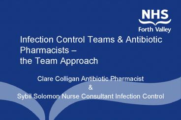 Infection Control Teams