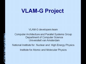 VLAM-G Project