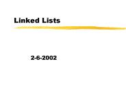 Linked Lists