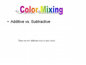 presentation player overlay