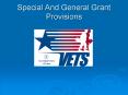 Special And General Grant Provisions PowerPoint PPT Presentation