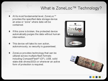 What is ZoneLoc Technology