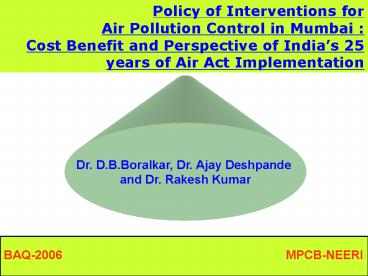 Policy of Interventions for