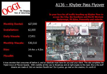 A136 Khyber Pass Flyover