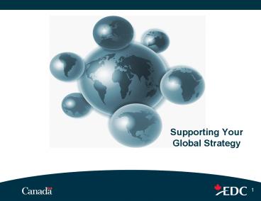 Supporting Your Global Strategy