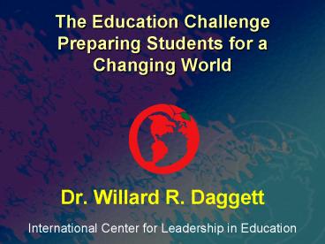 International Center for Leadership in Education