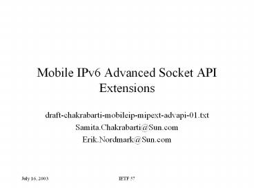 Mobile%20IPv6%20Advanced%20Socket%20API%20Extensions