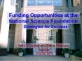 Funding Opportunities at the National Science Foundation PowerPoint PPT Presentation