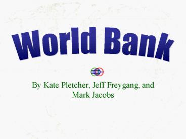 By Kate Pletcher, Jeff Freygang, and Mark Jacobs