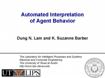 Dung N' Lam and K' Suzanne Barber