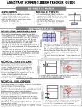 ASSISTANT SCORER LIBERO TRACKER GUIDE PowerPoint PPT Presentation