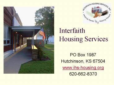 Interfaith Housing Services