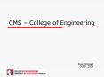 CMS College of Engineering PowerPoint PPT Presentation