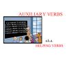 AUXILIARY VERBS PowerPoint PPT Presentation