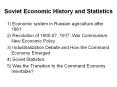 Soviet Economic History and Statistics PowerPoint PPT Presentation