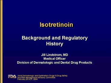 Isotretinoin