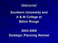 Southern University and PowerPoint PPT Presentation