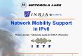 Network Mobility Support in IPv6 PowerPoint PPT Presentation
