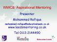 WWCB Aspirational Mentoring PowerPoint PPT Presentation