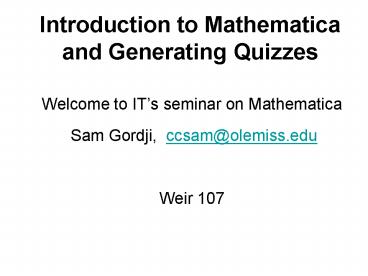 presentation player overlay