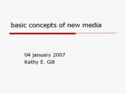 basic concepts of new media
