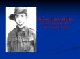 Private James Martin 14 years 9 months DOI Our youngest Anzac PowerPoint PPT Presentation