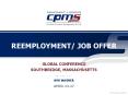 REEMPLOYMENT JOB OFFER PowerPoint PPT Presentation