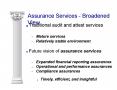 Assurance Services Broadened View PowerPoint PPT Presentation