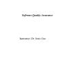 Software Quality Assurance PowerPoint PPT Presentation