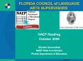 FLORIDA COUNCIL of LANGUAGE ARTS SUPERVISORS PowerPoint PPT Presentation