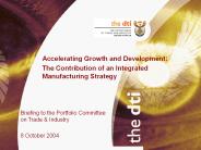 Accelerating Growth and Development: