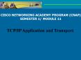 CISCO NETWORKING ACADEMY PROGRAM CNAP PowerPoint PPT Presentation