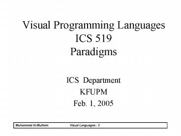 presentation player overlay