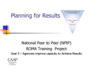 Planning for Results