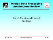 Overall Data Processing Architecture Review