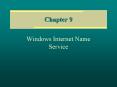 Windows Internet Name Service PowerPoint PPT Presentation