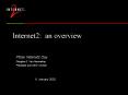 Internet2: an overview PowerPoint PPT Presentation