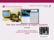 Test and Verification of Digital Systems