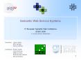 Semantic Web Service Systems PowerPoint PPT Presentation