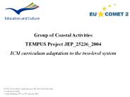 Group of Coastal Activities
