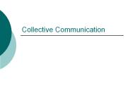 Collective Communication