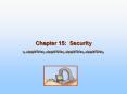 Chapter 15: Security PowerPoint PPT Presentation