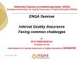 ENQA Seminar PowerPoint PPT Presentation